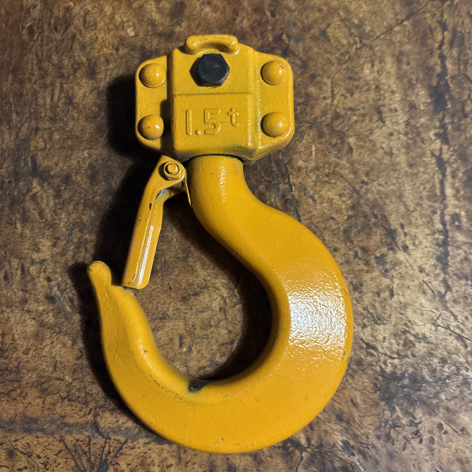 Harrington L5bu0151021 Bottom Hook For 1 1/2 Ton Lever Hoist