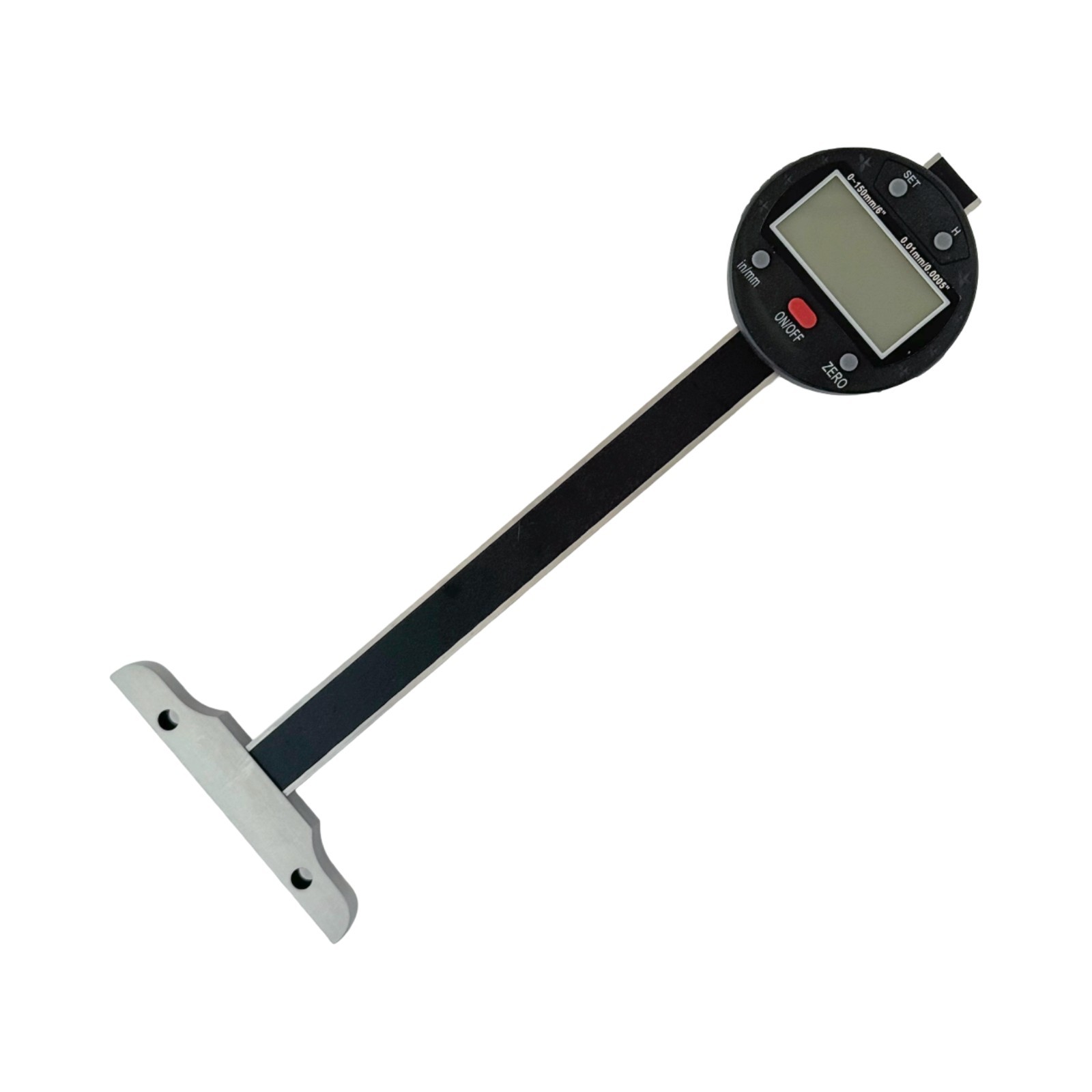 Digital Depth Gauge 0-150mm / 0-6 in ,Electronic Depth Measuring 0.005″/0.01mm