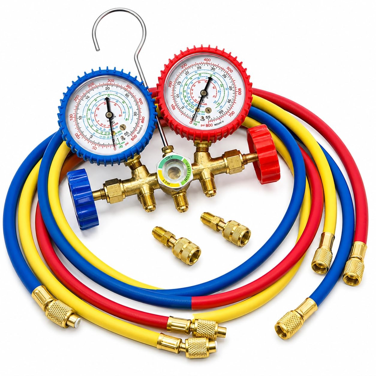 Stark USA Manifold Gauge Set R410A R22 R404A HVAC A/C Refrigeration Charging …