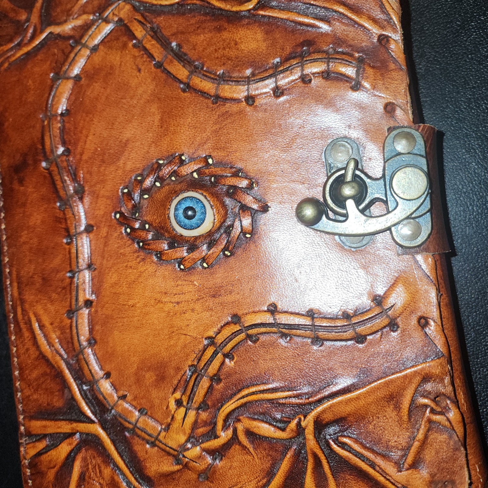 Hocus Pocus Antique Leather Diary Journal Sketchbook Notebook Blank book 7*5
