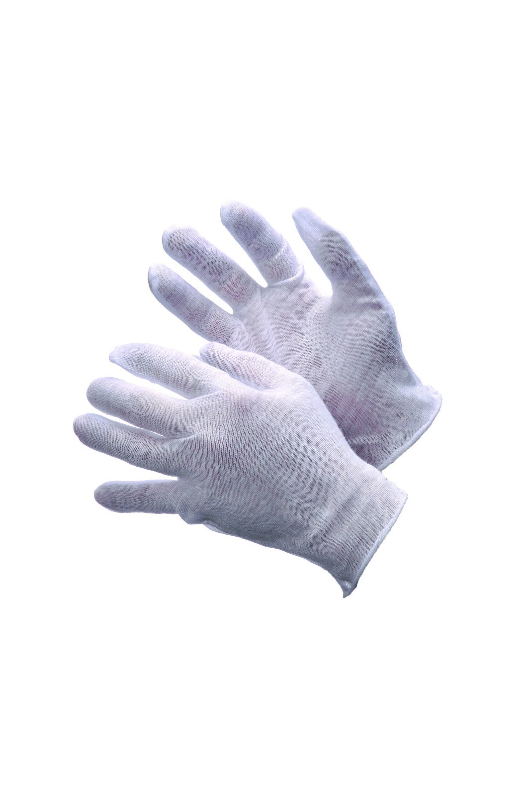 48 PCS LIGHT WEIGHT COTTON BLEND LISLE INSPECTION GLOVES REVERSIBLE – LARGE