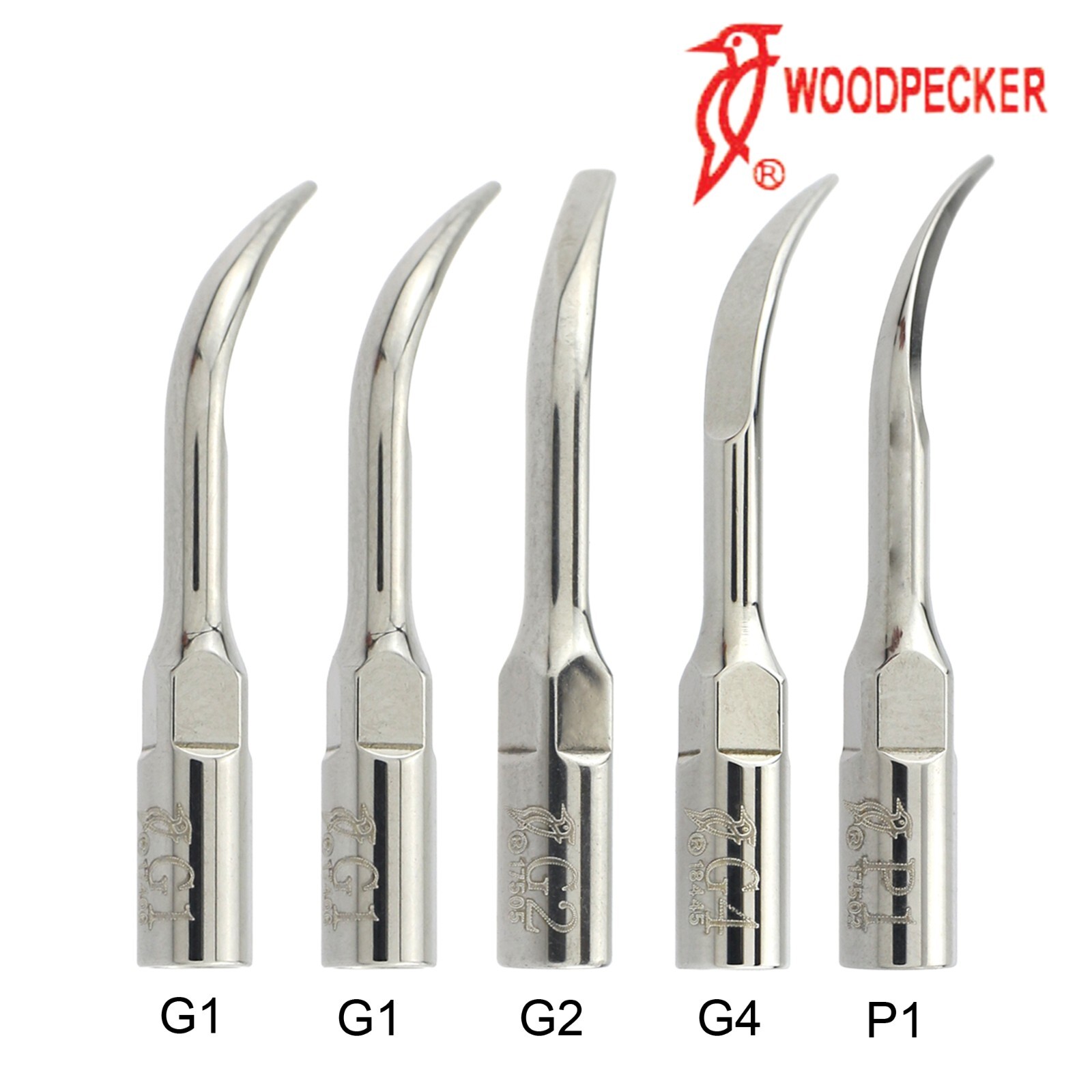 Woodpecker Dental Ultrasonic Scaler Handpiece LED HW-5L HW-3H Piezo Tips G1 EMS
