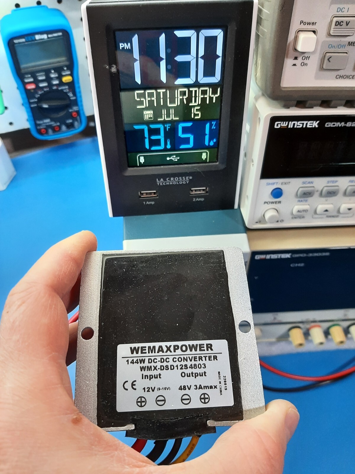 12V to 48V 144W DC-DC Step-Up Boost Converter Voltage Regulator IP67 Waterproof