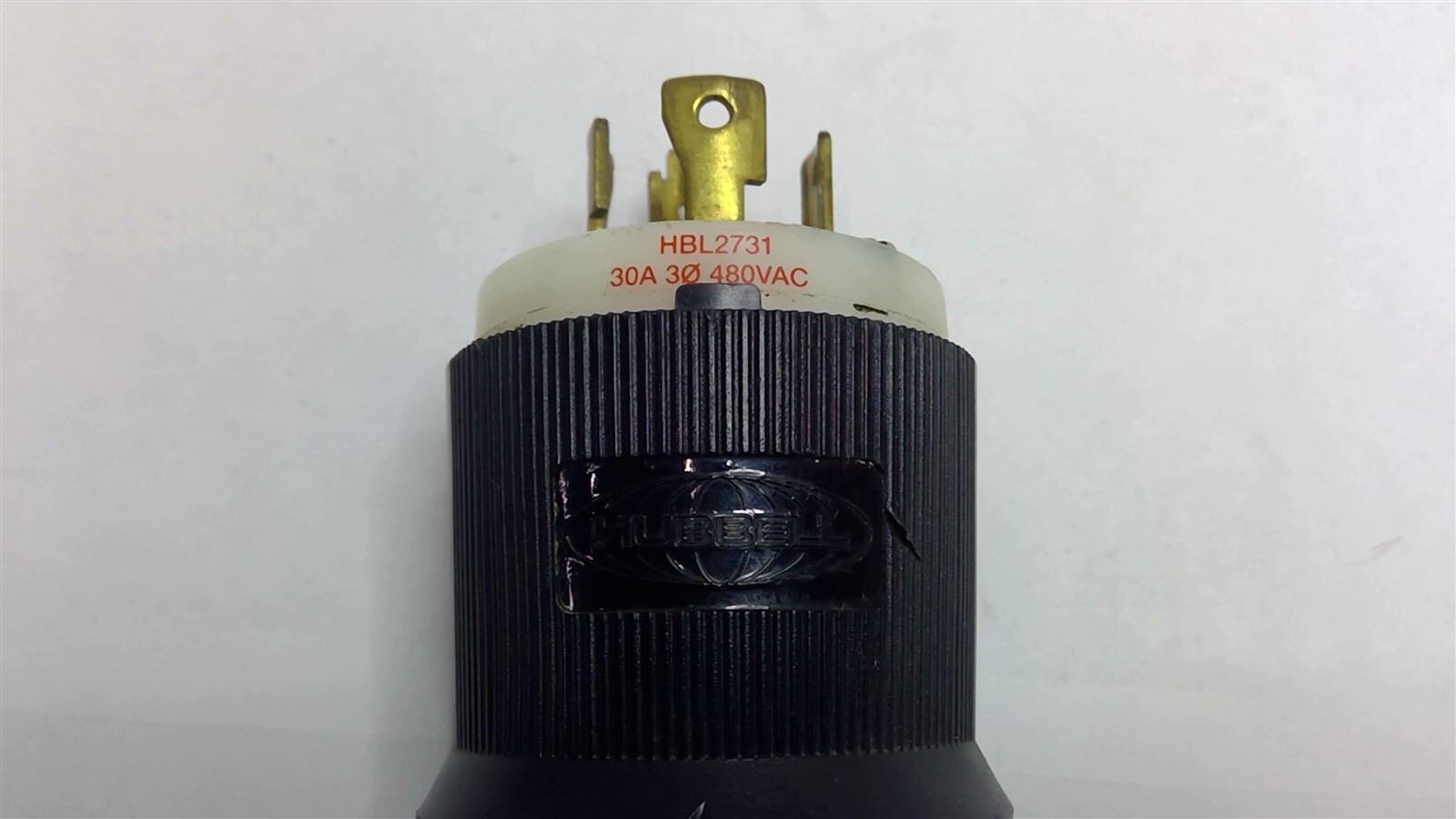 Hubbell HBL2731 Locking Plug 30 A 480 VAC