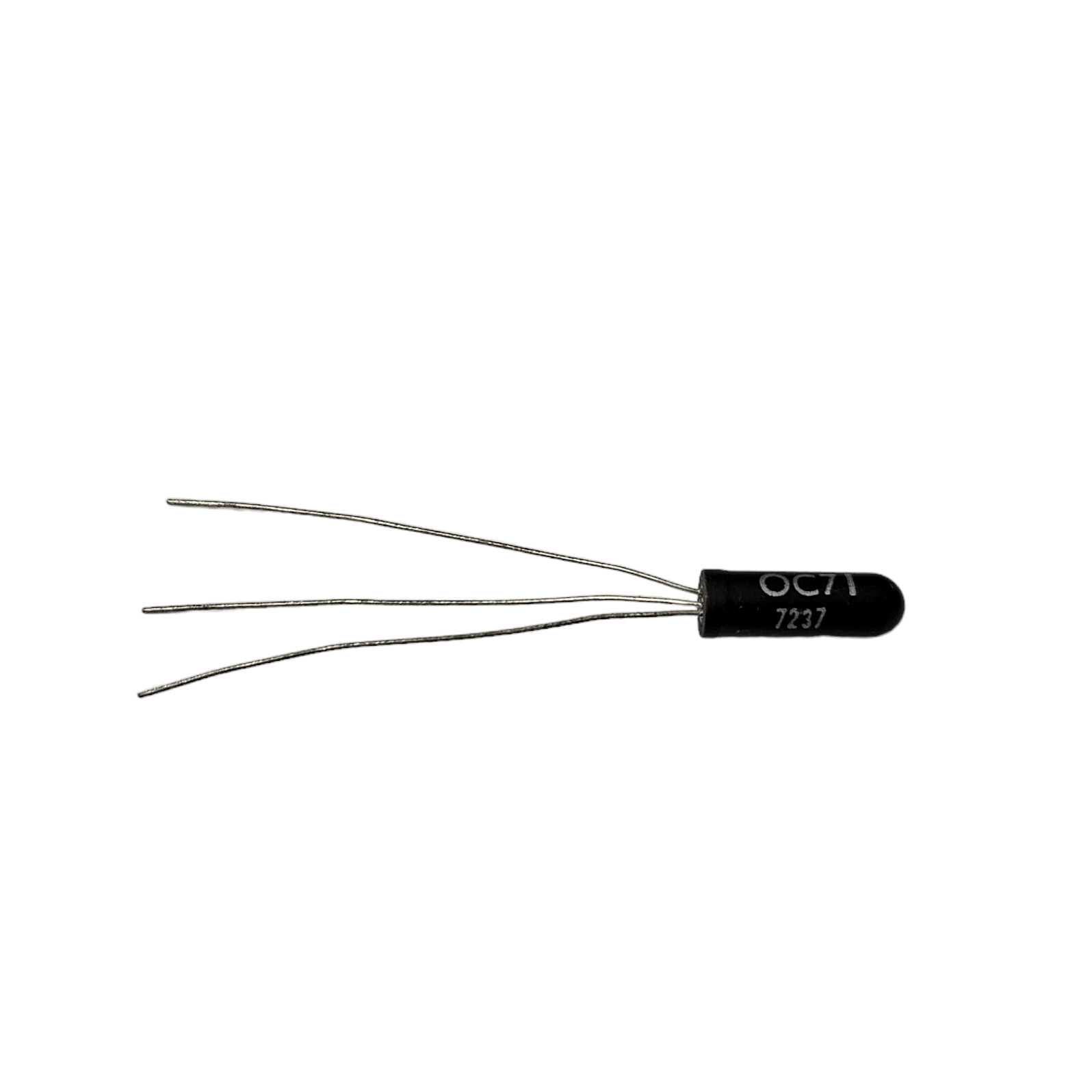 OC71 MULLARD BLACK GLASS RED DOT NOS GERMANIUM TRANSISTOR (VR102)