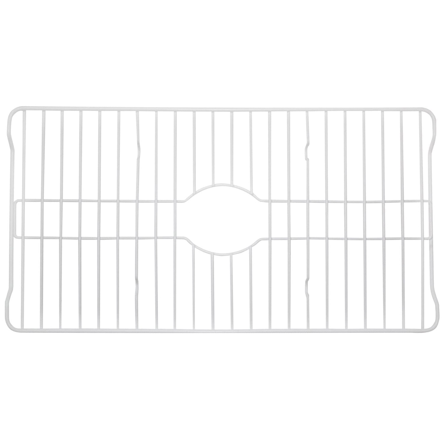 Better Houseware Extra-Large Coated Steel Sink Protector (White)