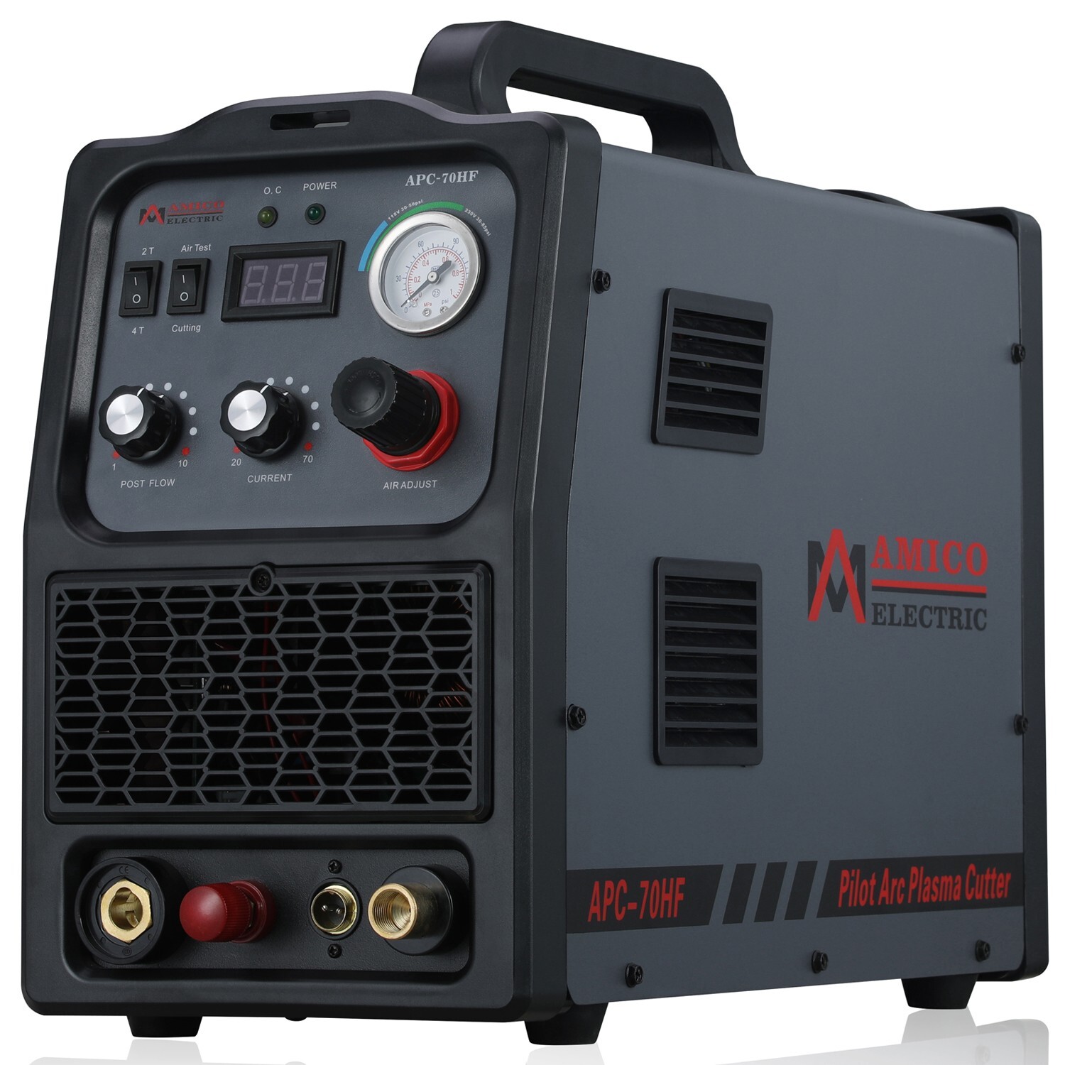 Amico APC-50HF, Professional 50-Amp Pilot Arc Plasma Cutter, 80% Duty Cycle