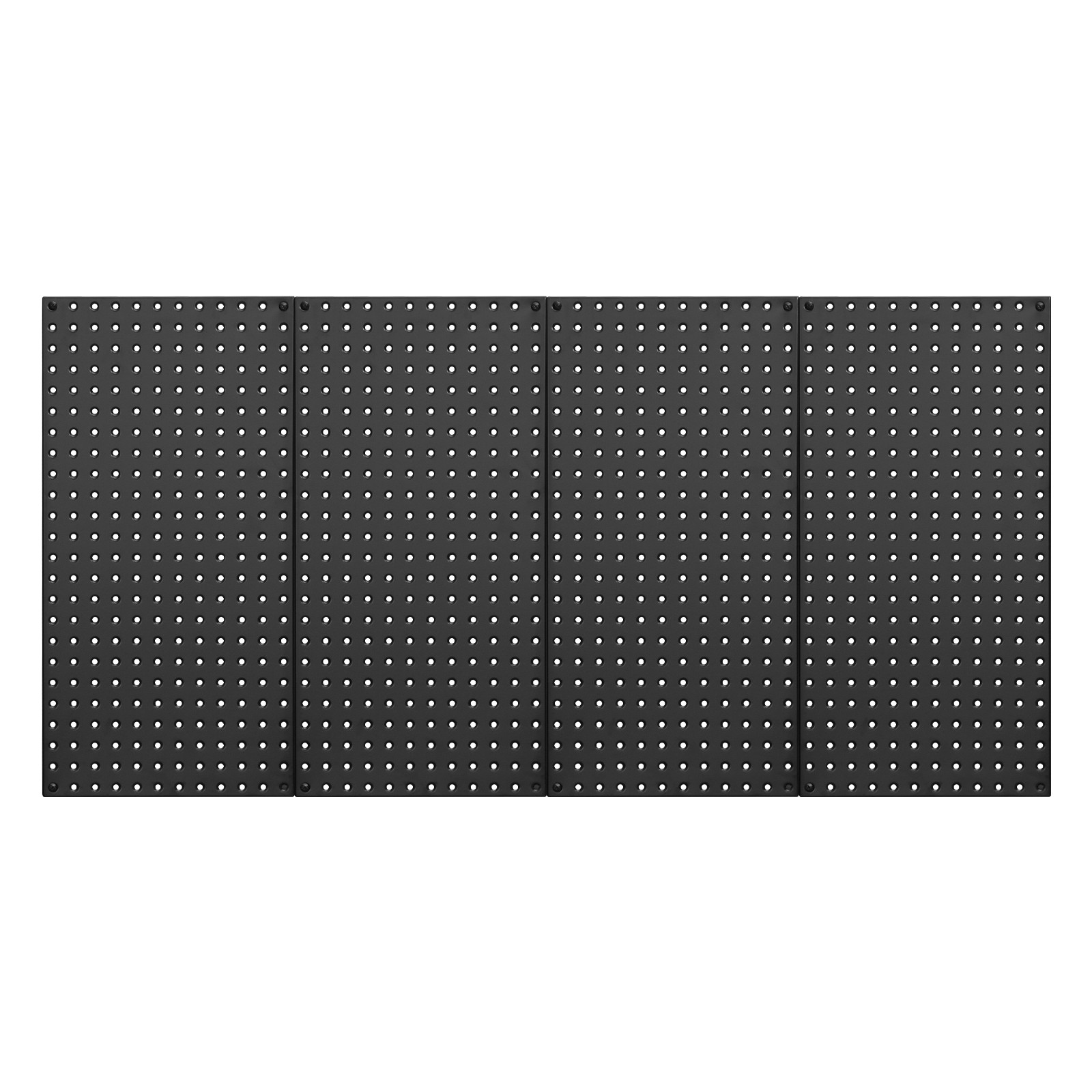 VEVOR Metal Pegboard Panels 4 Pcs 24″ x 12″ Wall Organizer for Garage Tool