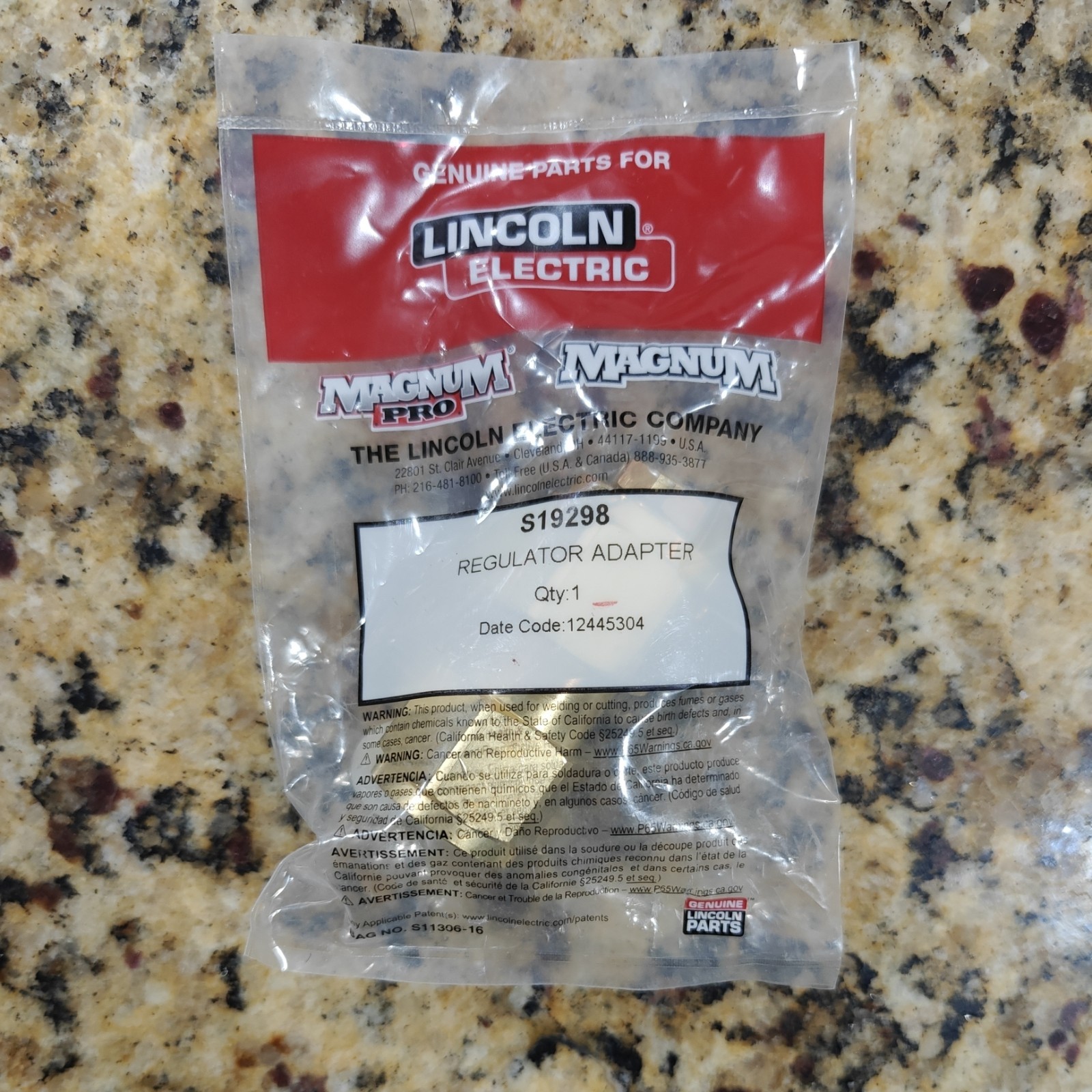 Lincoln Eletric S19298 Adaptor