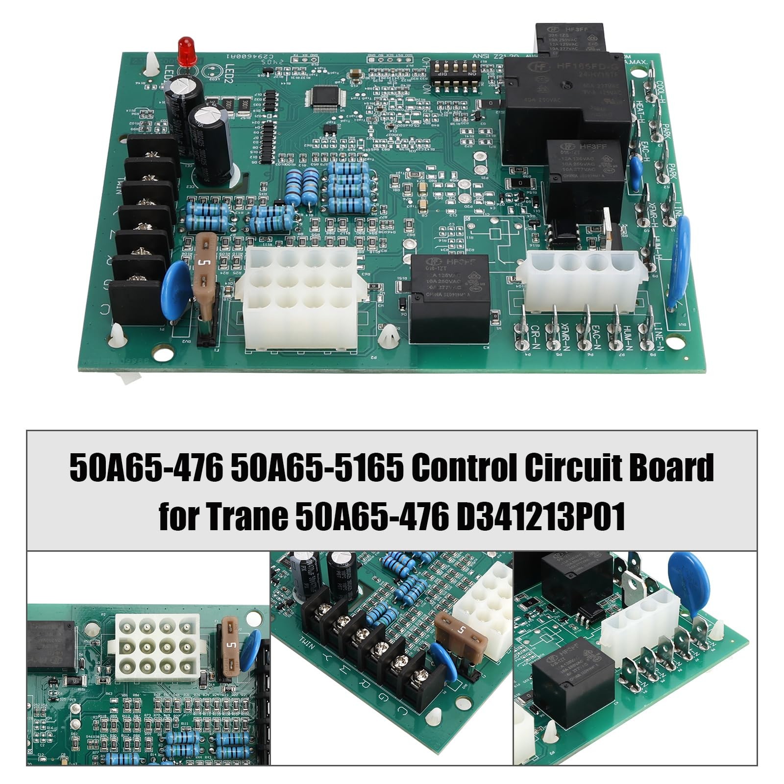 Viprh 50A65-476 Control Circuit Board 50A65-5165 For Trane 50A65-476 D341213P01