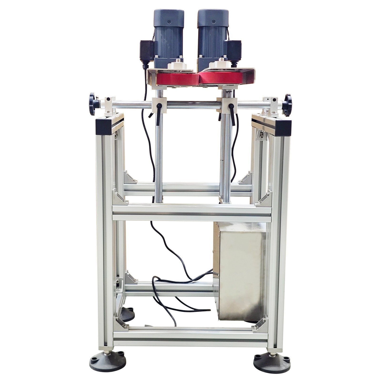 0.39″–6.69″Auto Bottle Clamping Conveying Machine Bottle Transport Conveyor 110V