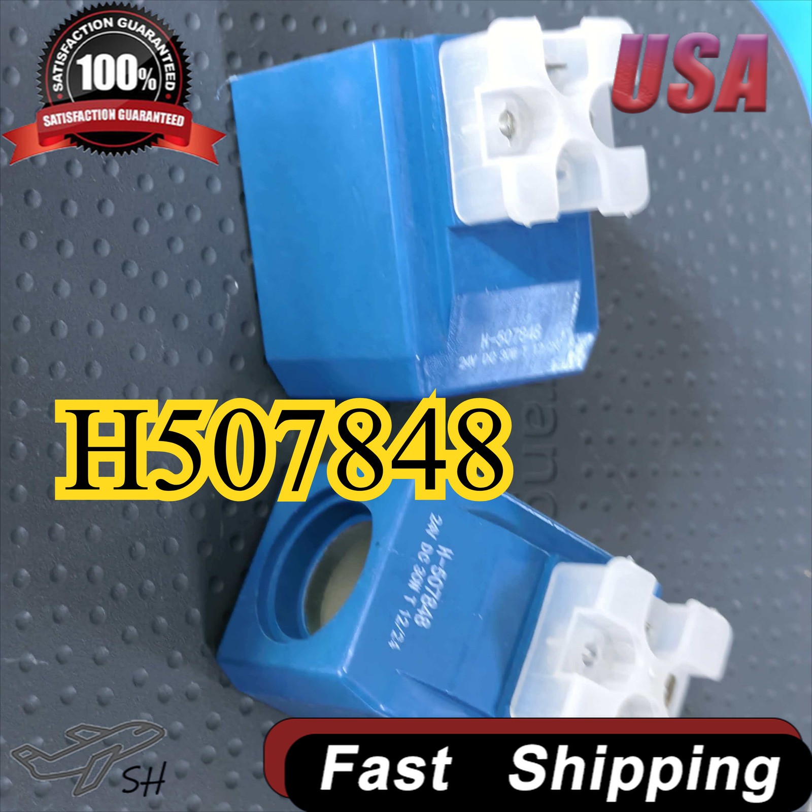 Vickers H507848 H-507848 24VDC 30W Solenoid Valve Coil New US Stock Good quality