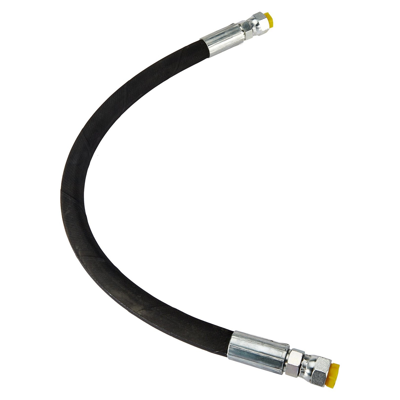 18″/24″/36″ – 3/8″ Hydraulic Hose #6 JIC Female Straight Swivel Fittings