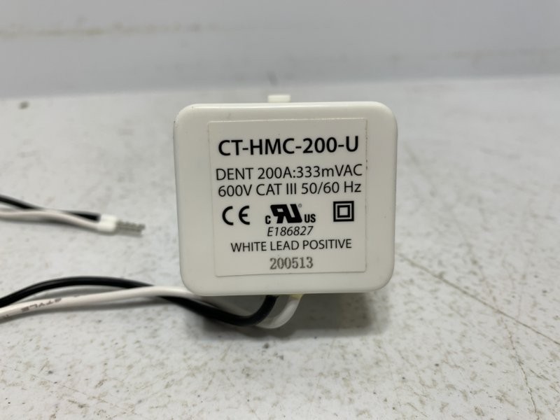 Dent Industries CT-HMC-200-U Current Transformer 200A 333mVAC 600V CAT III