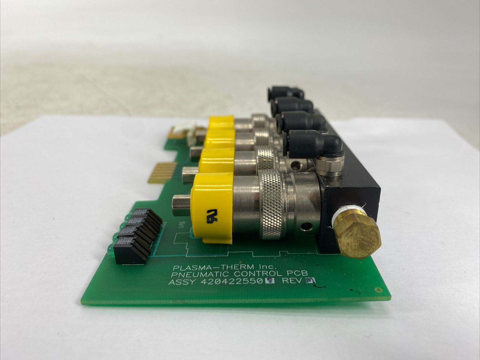 Plasma-Therm 4204224401 Pneumatic Control PCB Assy 4204225508 Rev M