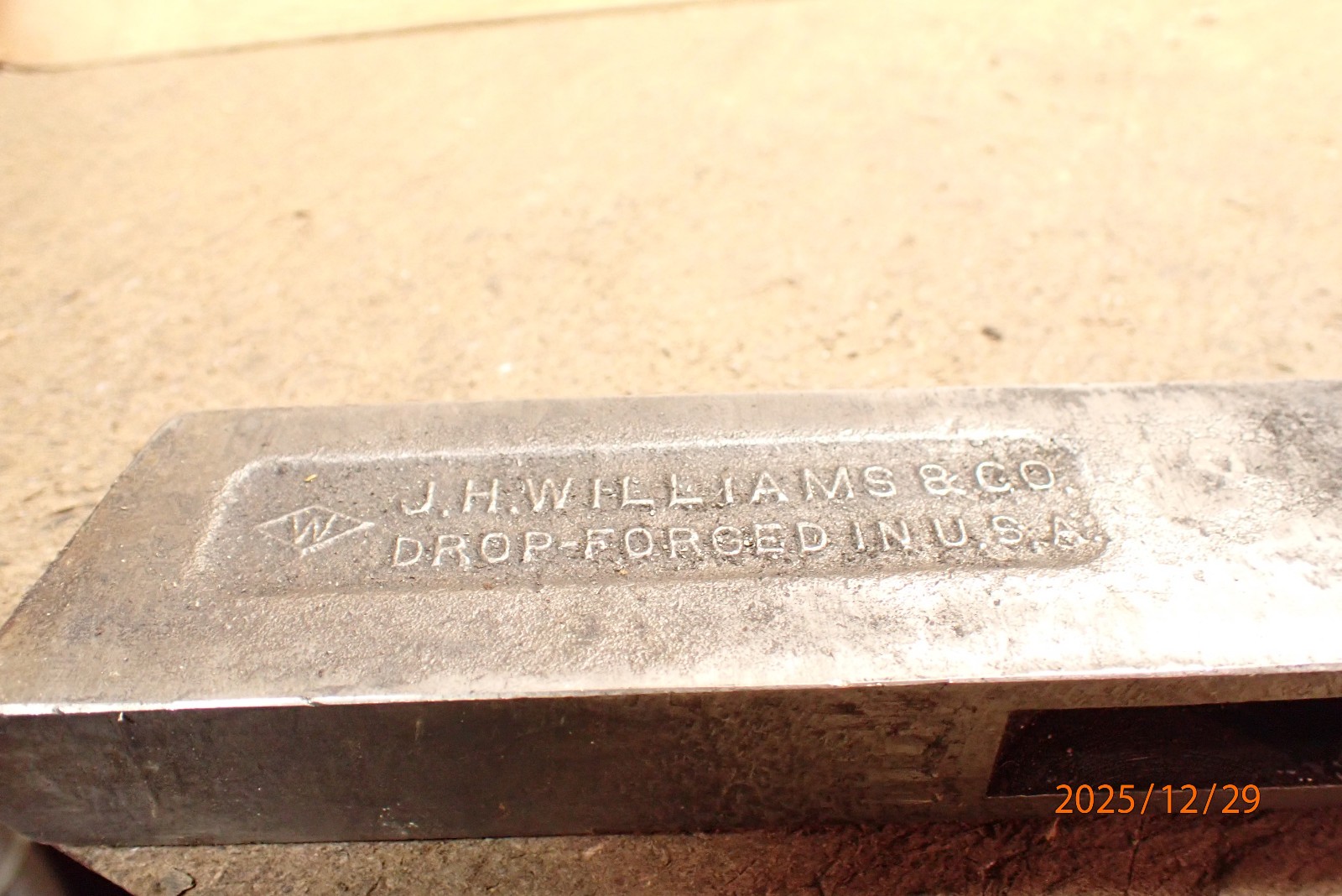VINTAGE WILLIAMS NO. 4-S METAL LATHE TOOL HOLDER
