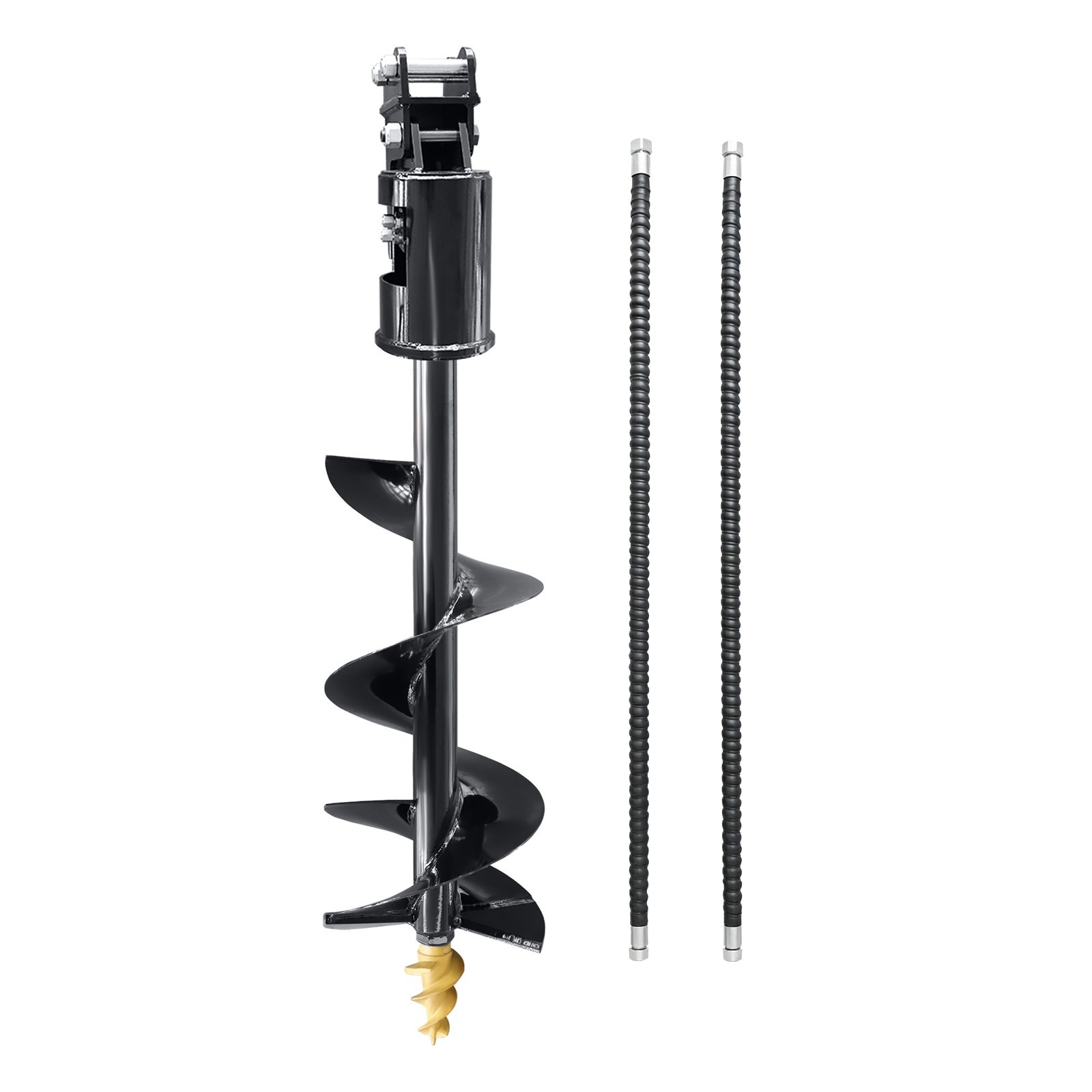 100cm Hydraulic Auger Post Hole Drill Attachment for 1-1.8 Ton Mini Excavator
