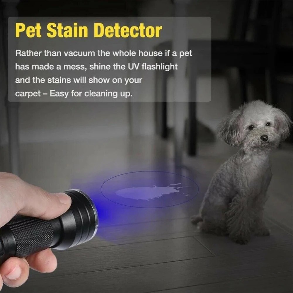 Air Conditioner Leak Detector Tool AC Leak Detector Kit UV Light for AC UV Dye