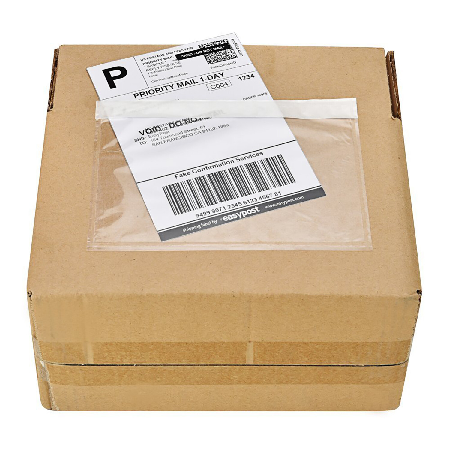 7.5×5.5 6×9 Clear Packing List Envelopes Invoice Shipping Label Adhesive Pouches
