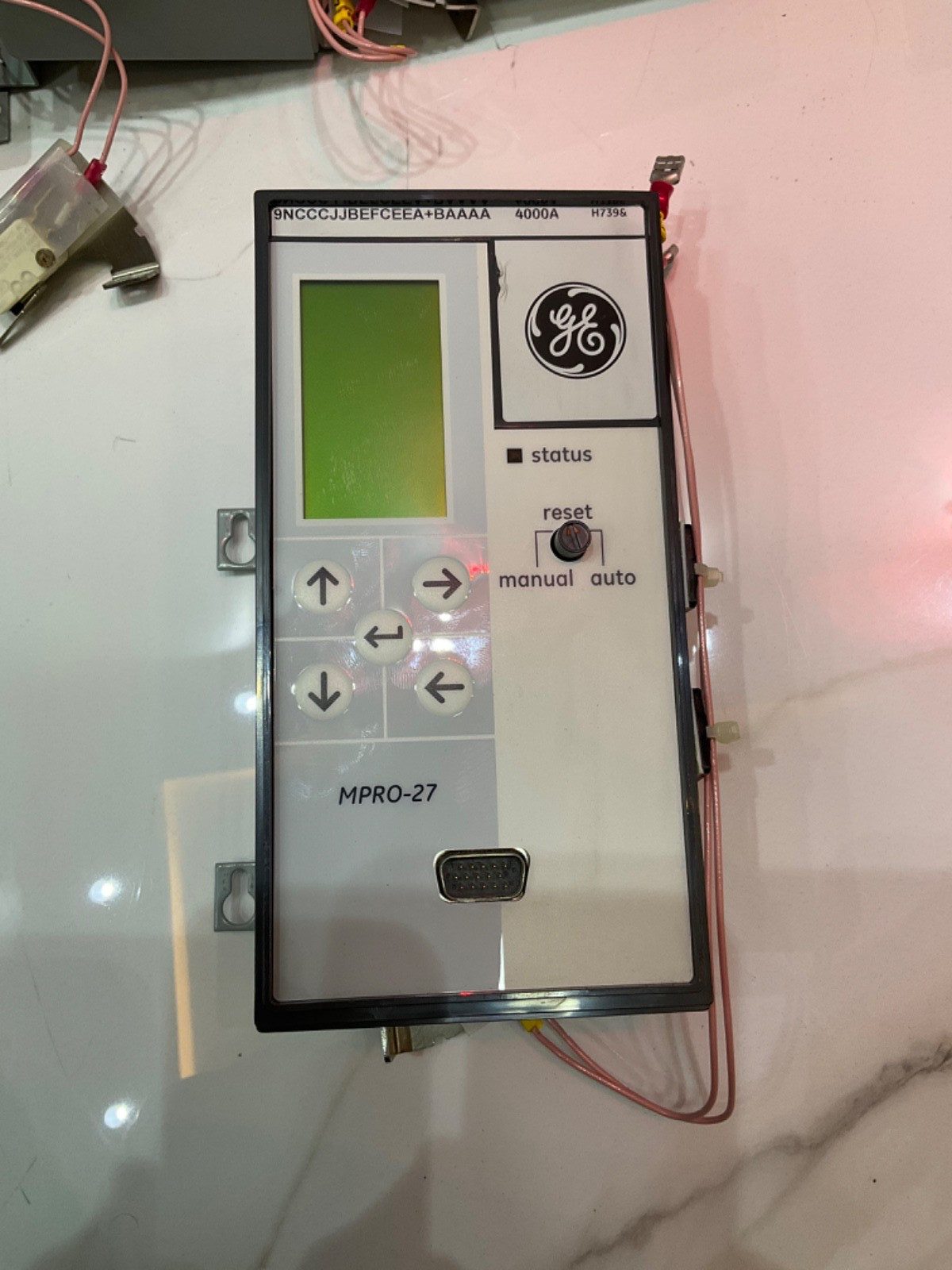 GE MPRO-27 WKKT NO. 1902-02-70 4000A DIGITAL ELECTRONIC TRIP UNIT