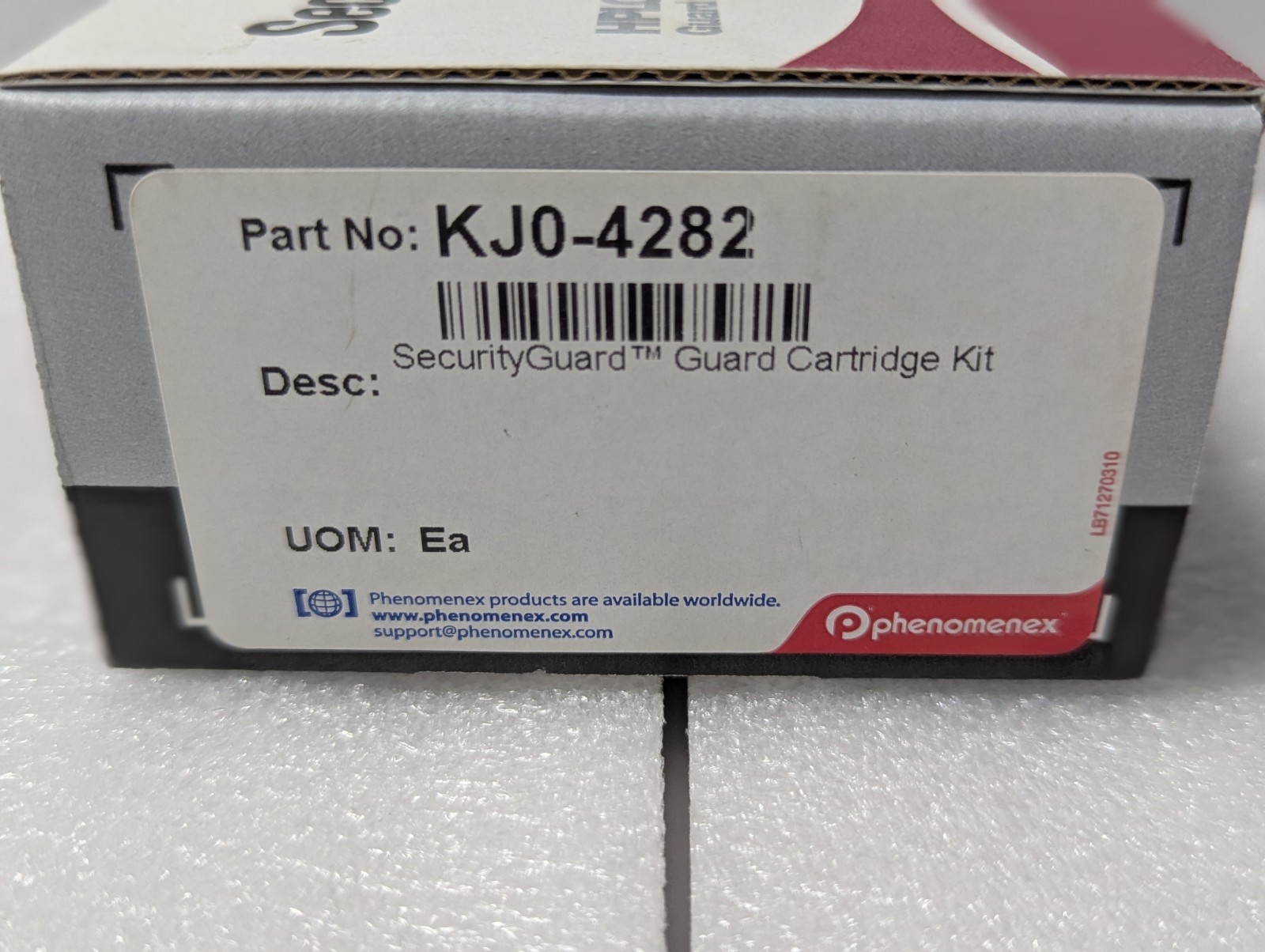 KJ0-4282 HPLC Guard Cartridge System. Phenomenex Security Guard. New – Open Box