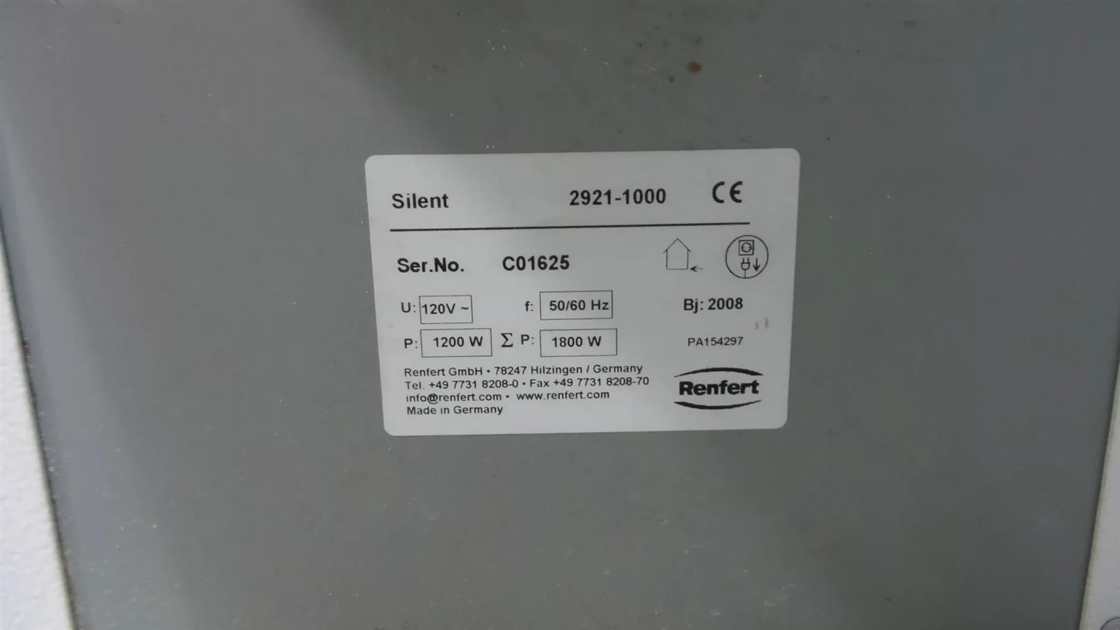 Renfert Silent Suction Unit 2921-1000 – Free Shipping