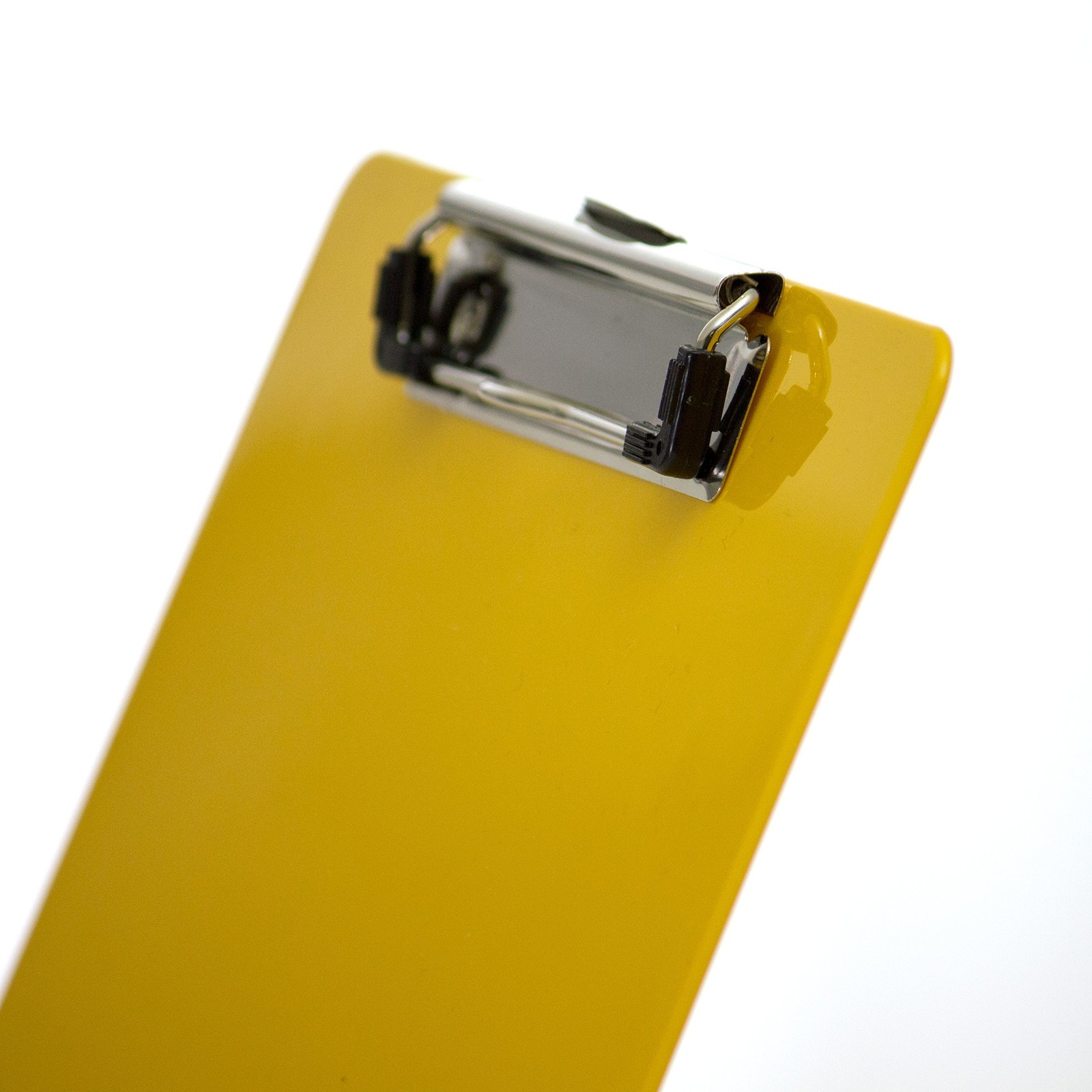 Recycled Plastic Clipboard, Letter Size, Yellow 83062