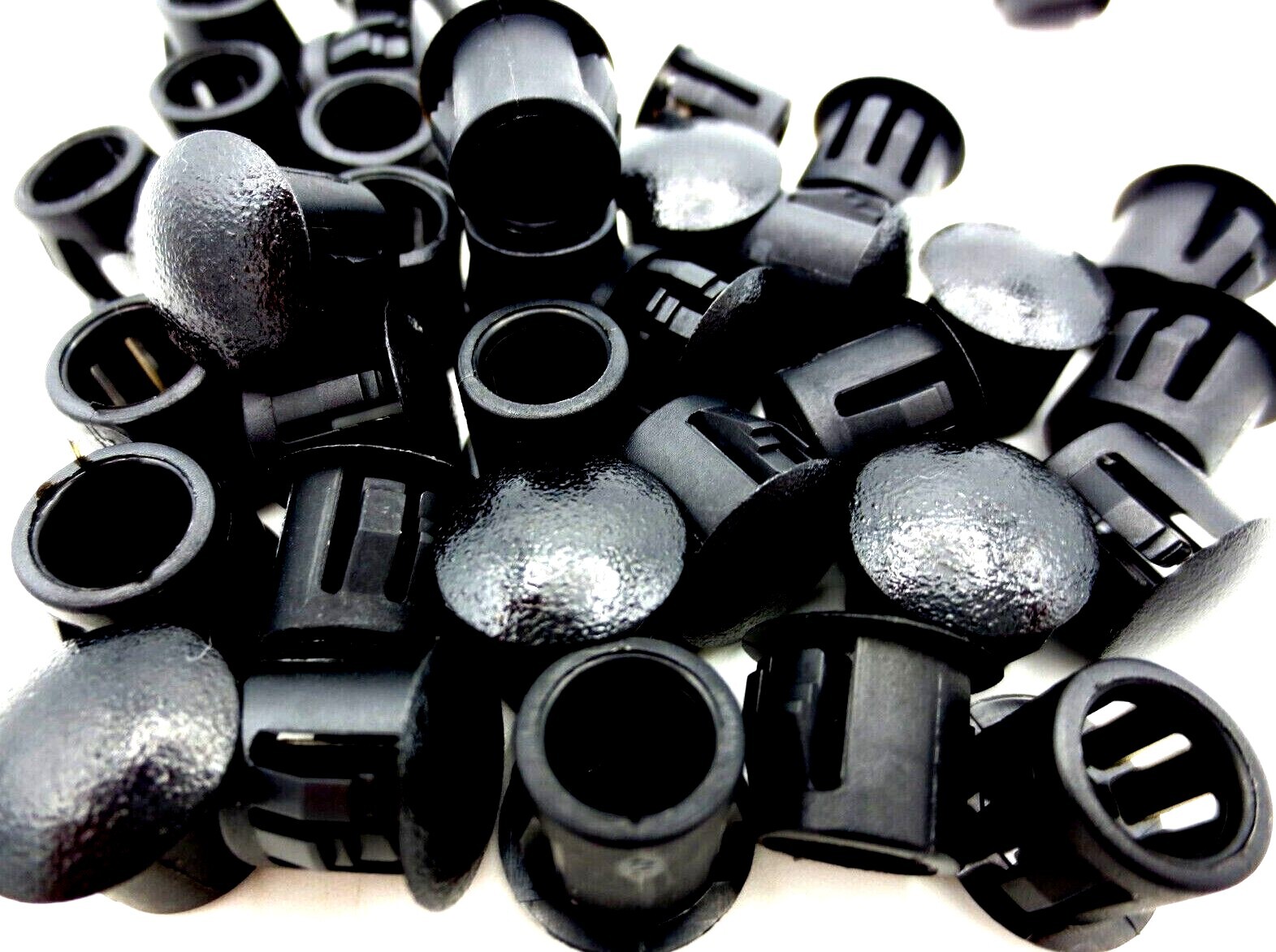 Sheet Metal Panel Hole Plug – Fits 1/2″, 12.7mm Hole – Durable Black Hard Nylon!