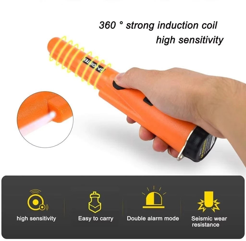 Metal Detector Handheld Pro Pinpointer Waterproof Sensitive Probe Treasure