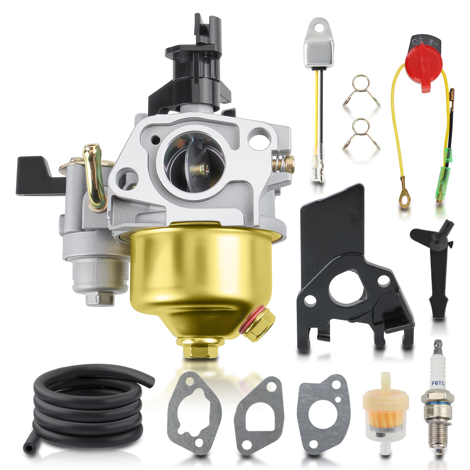 Carburetor For Honda 2KW to 4KW 5.5hp 6.5hp GX160 168FA 168FB 170F Gasoline