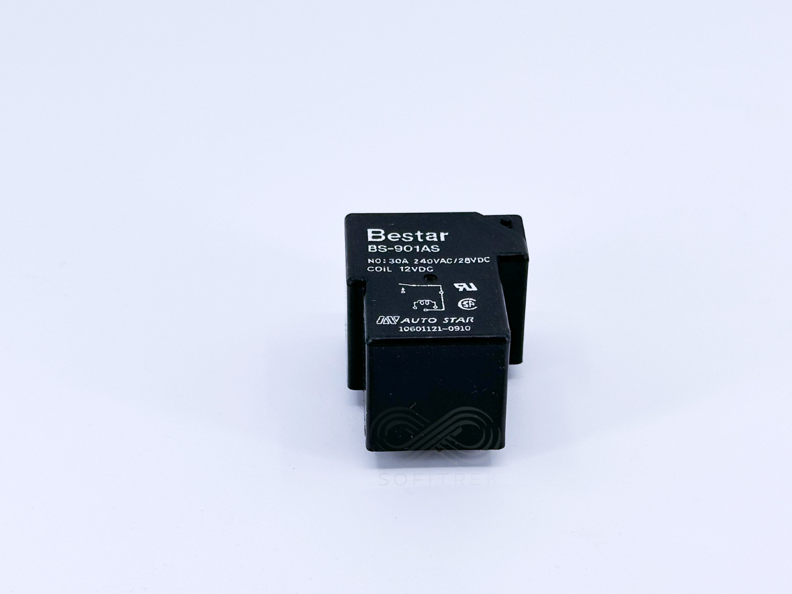 BS-901AS Bestar PCB Power Relay 12VDC SPST-NO 30A Sealed 5-Pin