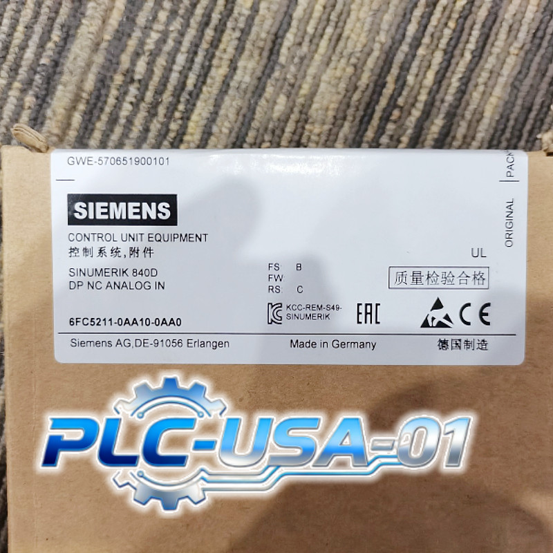 6FC5 211-0AA10-0AA0 1PCS New SIEMENS 6FC5211-0AA10-0AA0 Module Fast Delivery