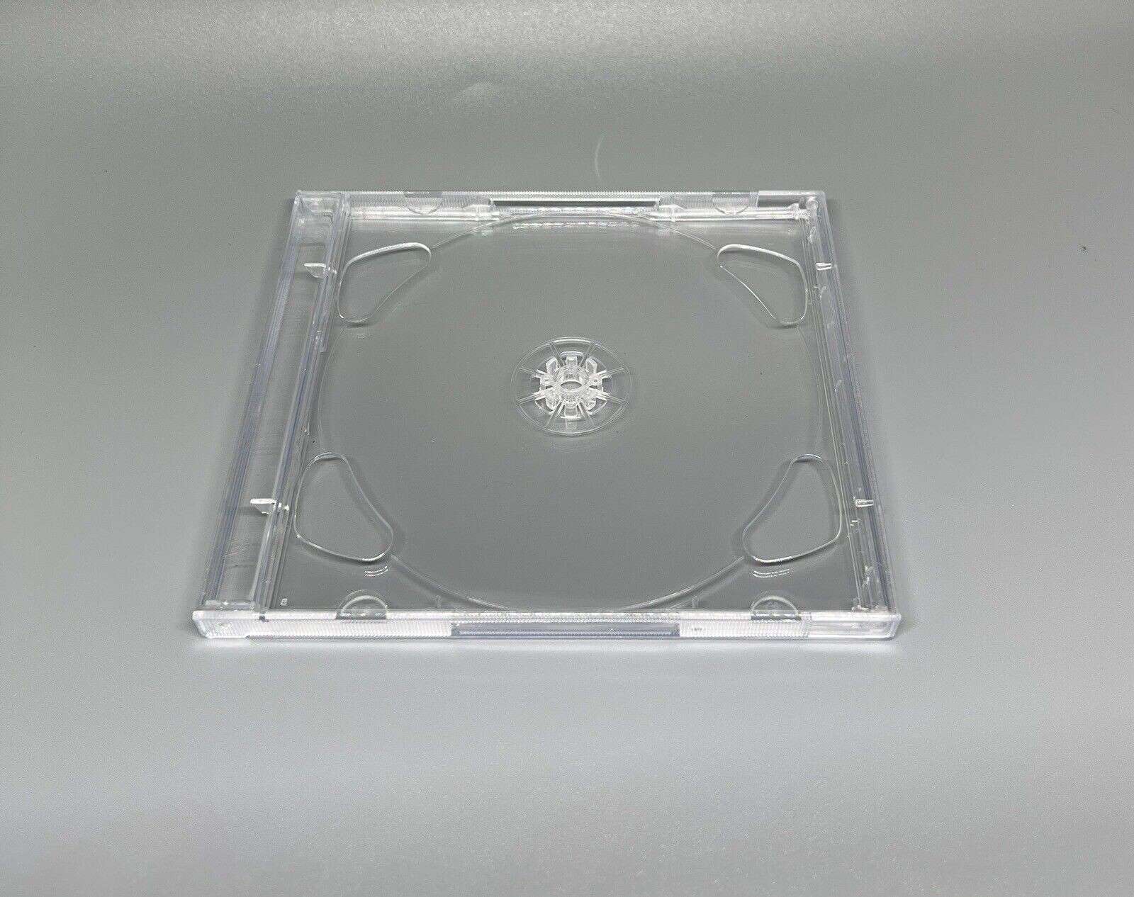5 Top Quality Rare 10.4mm Brilliant Double Jewel Case w/Super Clear Tray BR2CDSC