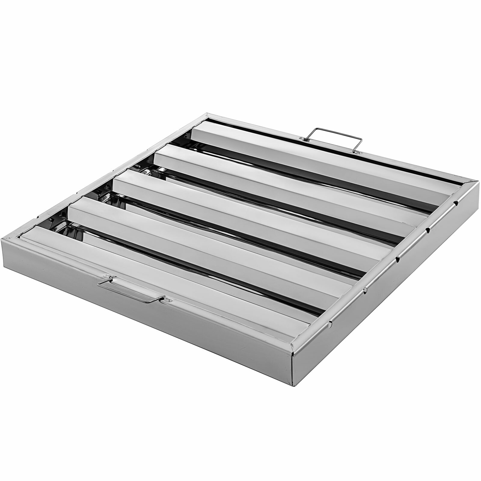 VEVOR 6PCS 20″x20″ Stainless Steel Hood Grease Commercial Exhaust Filter Baffle