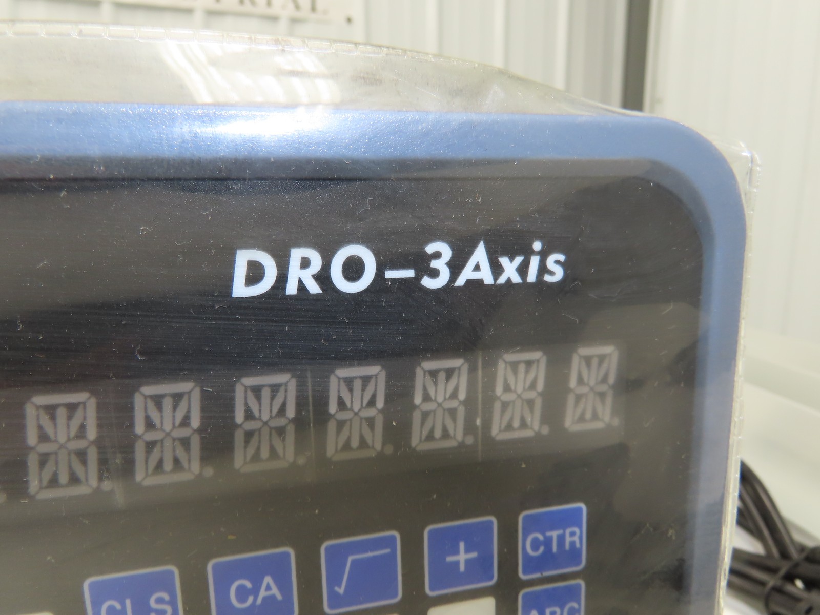 ToAuto DRO-3Axis HMI Controller Panel Push Button W/ Linear Scales Mount & Cord