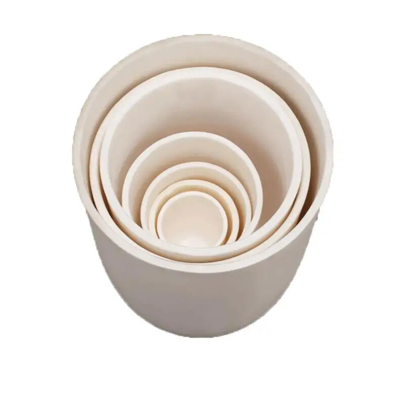 5-1000ml Alumina Crucible 99% Alumina Ash Crucible Without Cover for Experiment