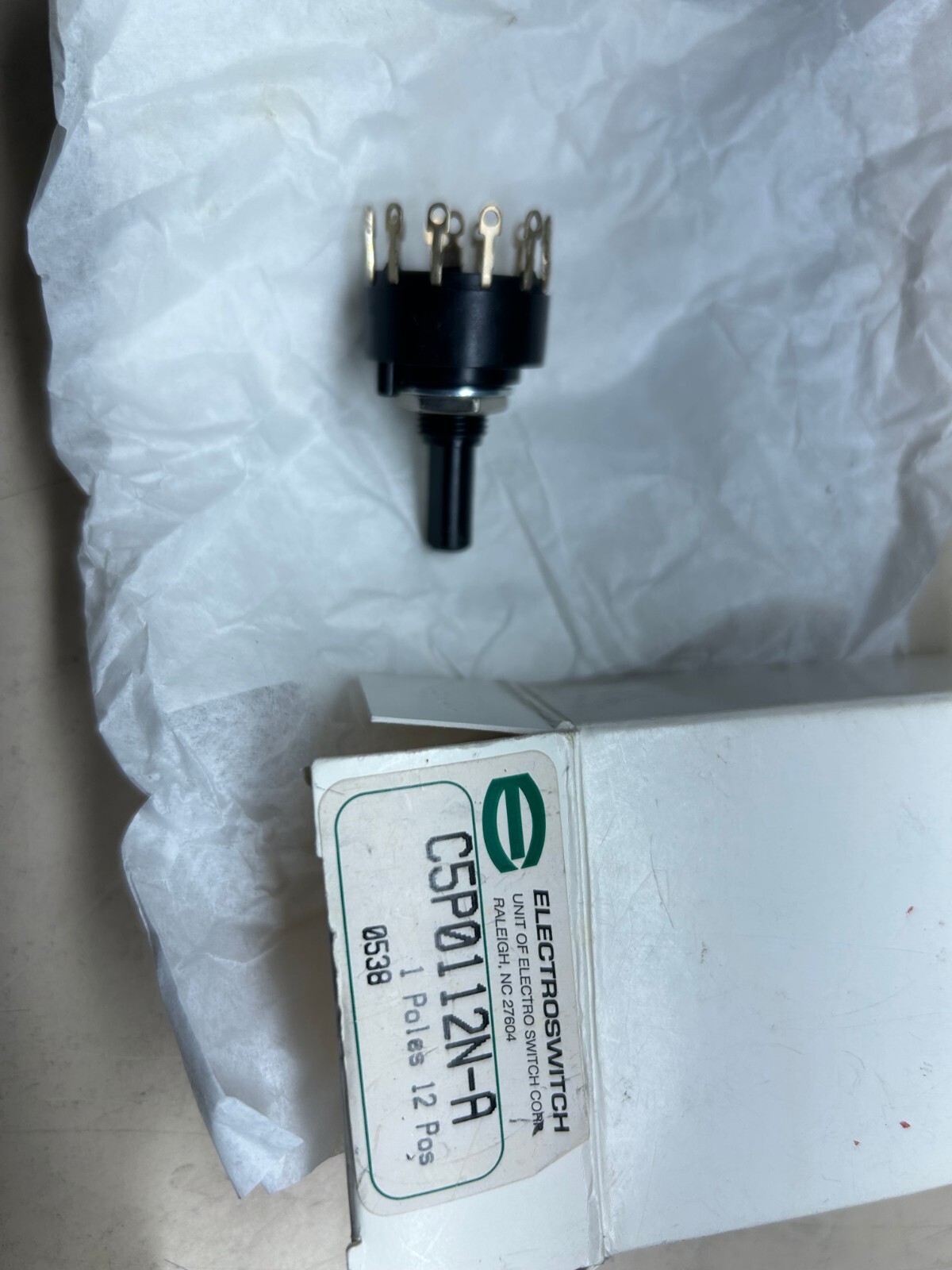 Lot of 2 Electroswitch D4G0111N & C5P0112N-A New!!!