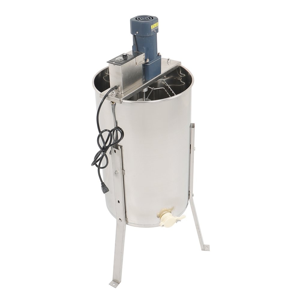 Electric Honey Extractor 3 Frames Stainless Steel Beekeeping Equipment 1300RPM