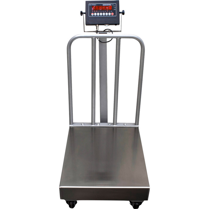 SellEton SL-915-BW NTEP Legal for trade Bench Scale with Wheels and Backrail