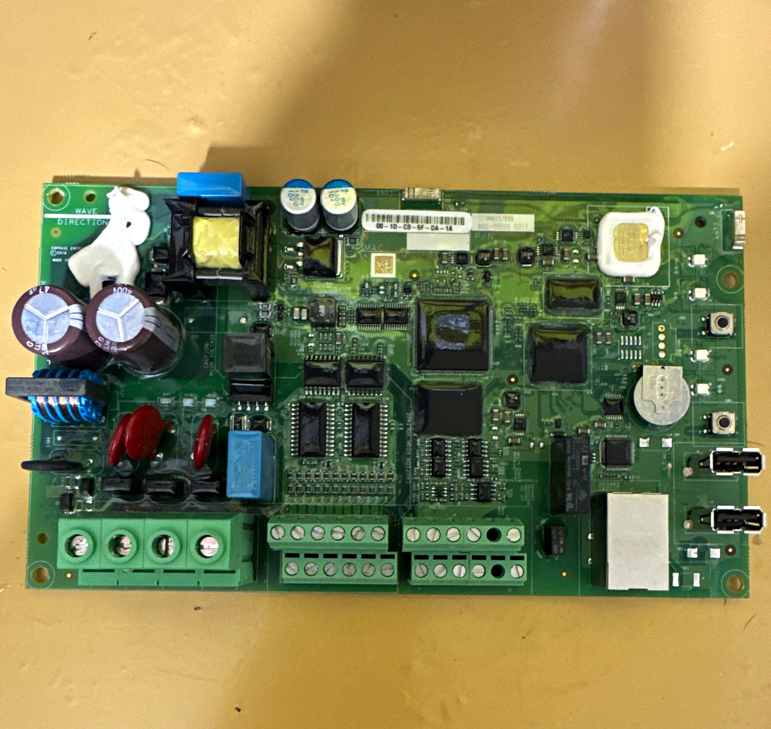 Enphase ENV2 Rigid PCB Board FR-4 Panel Mount XA-ENV2-PCBA-4 865-00663