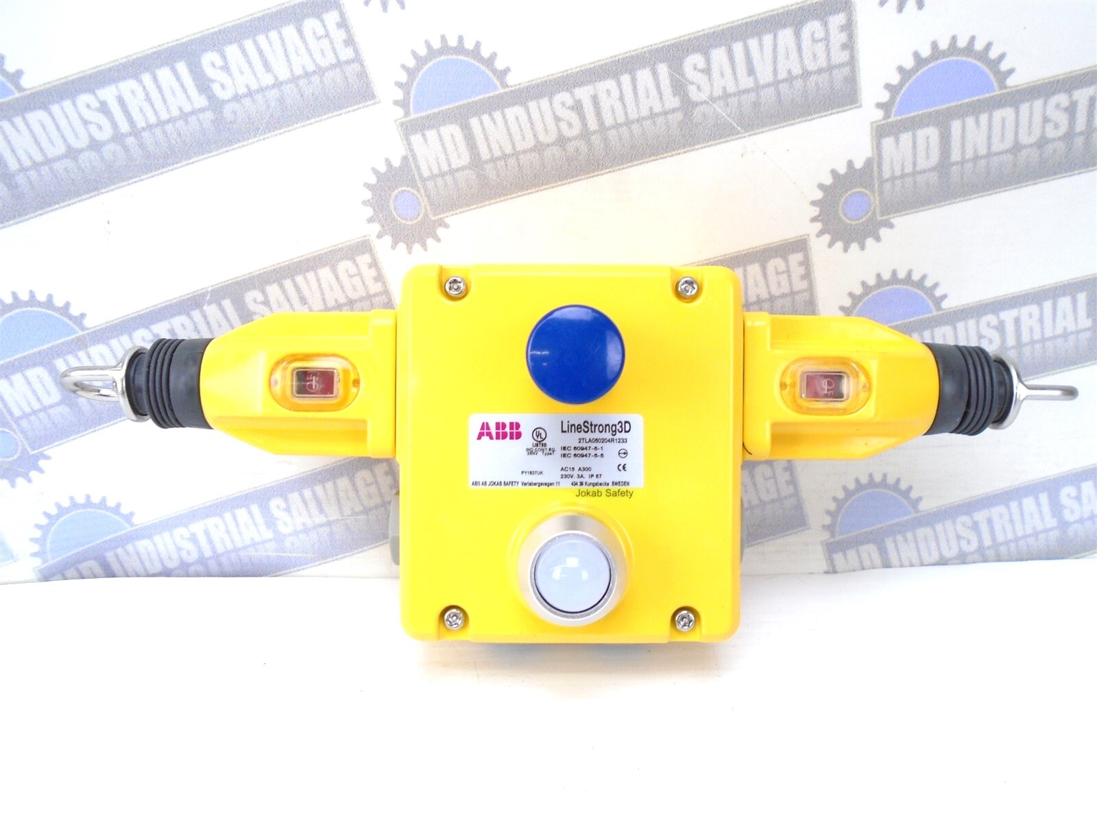 ABB – 2TLA050204R1233 – CABLE PULL SWITCH – 4NO/2NC 110V LED 230V 3A AC15 A300