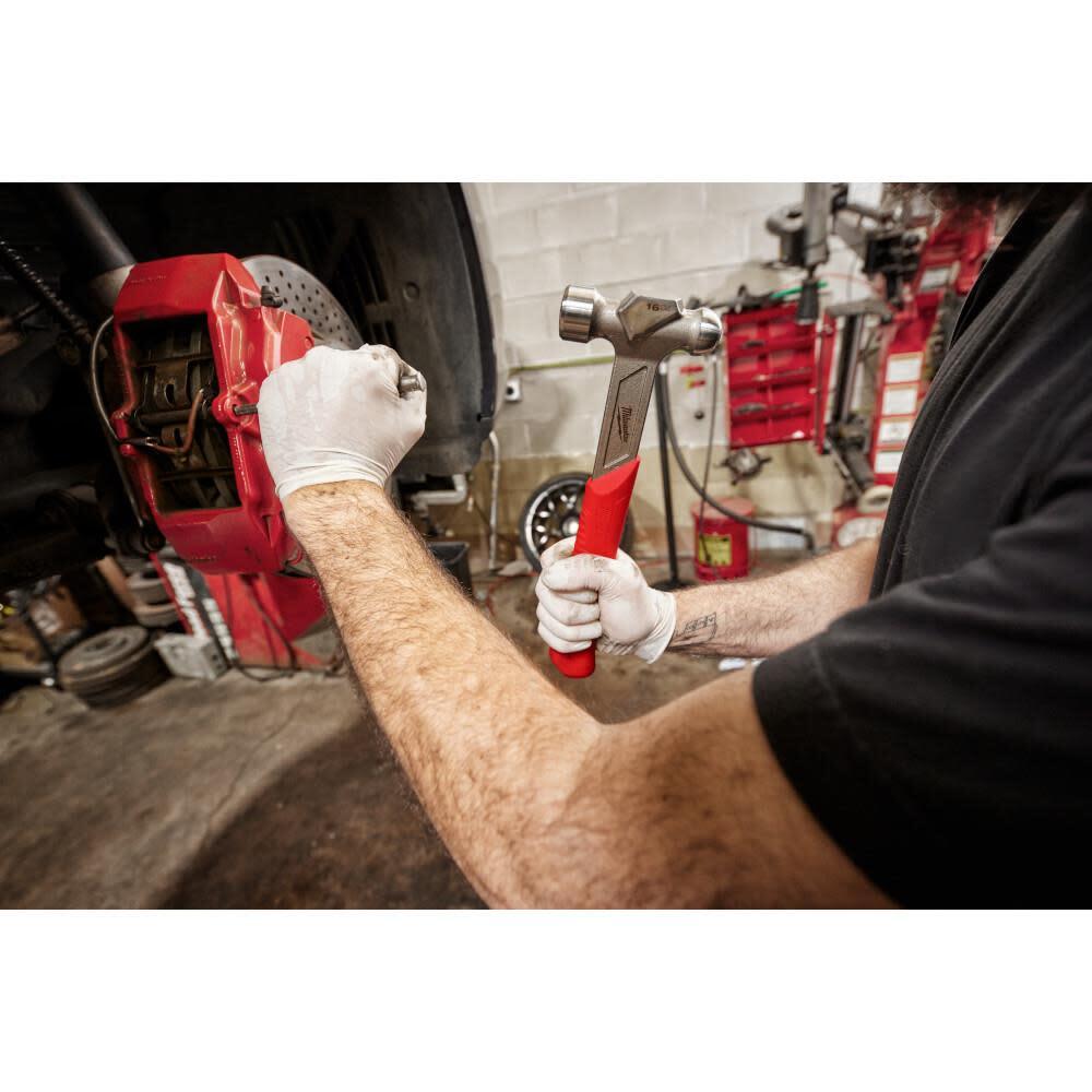Milwaukee 16Oz Steel Ball Peen Hammer
