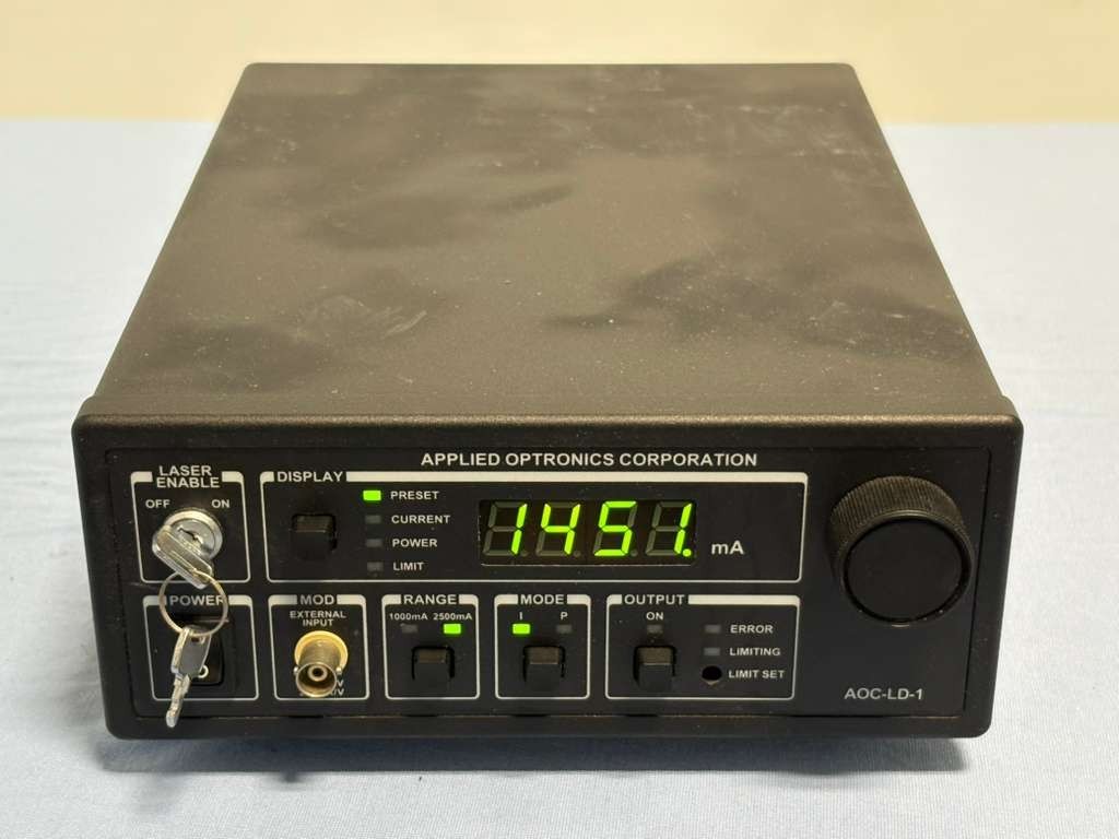 Applied Optronics Corporation Laser Power Controller Part AOC-LD-1