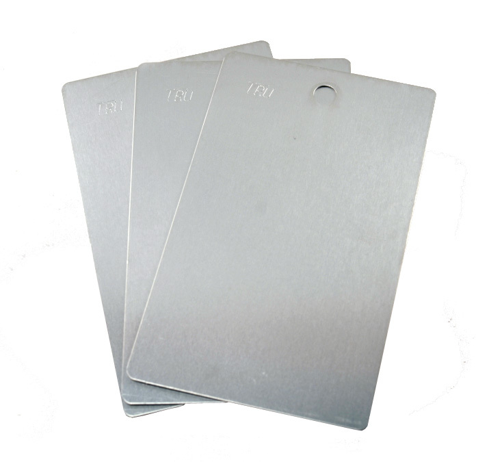 Blank Aluminum Panels for Paint and Powder Coat – 3 x 5 Inch