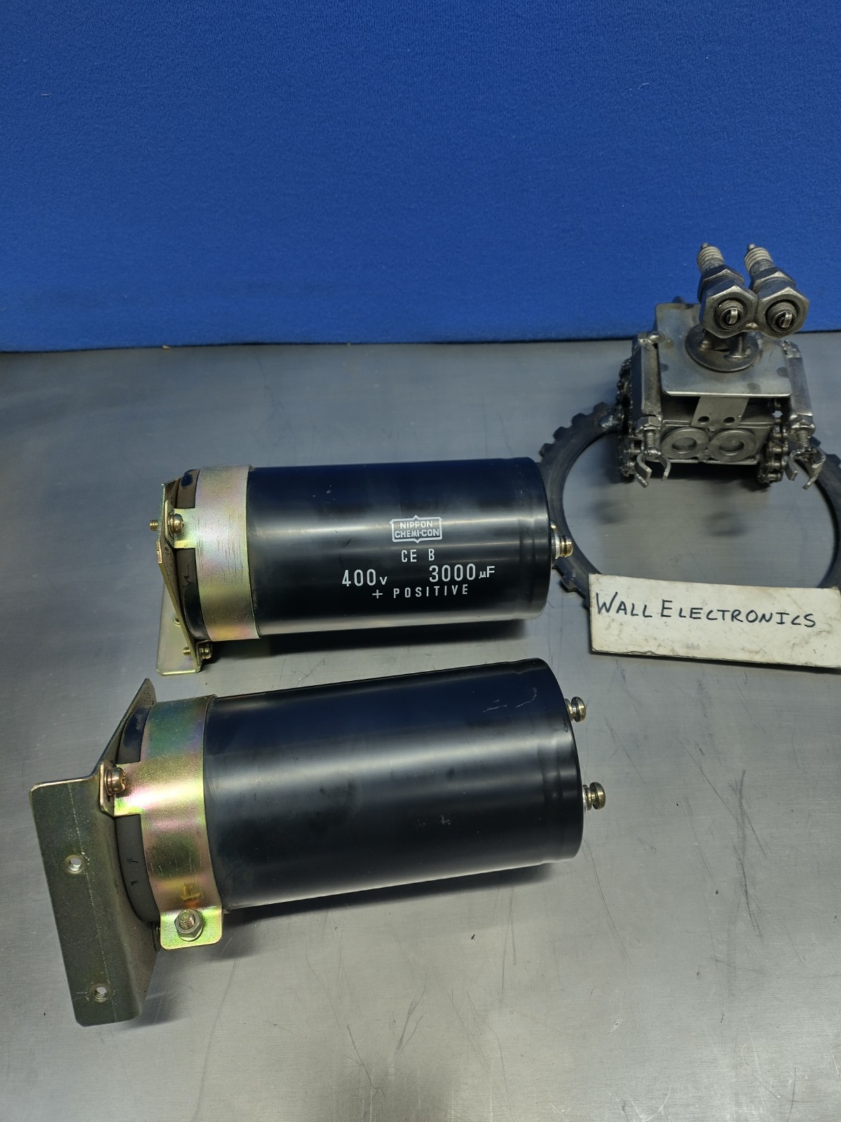 Nippon CEB 400v 3000uF Capacitor =Used= CE B 400v 3000uF