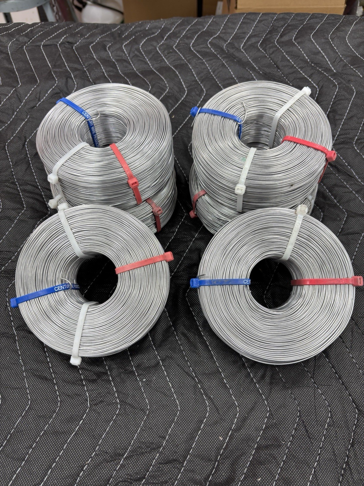 Box of 6 Century Wire – 430 Stainless Steel Lashing Wire .045″ 1200 ft