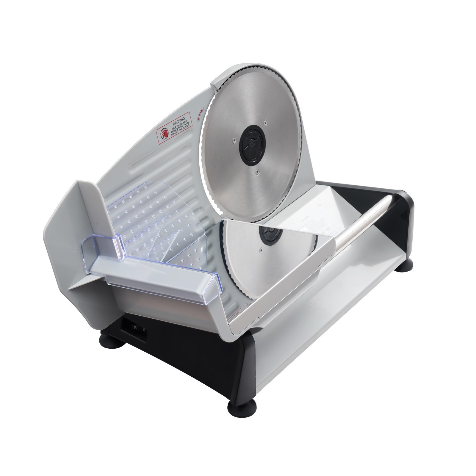 Uimoso Electric Meat Slicer Machine 200W with 7.5-Inch Blade for Home Use