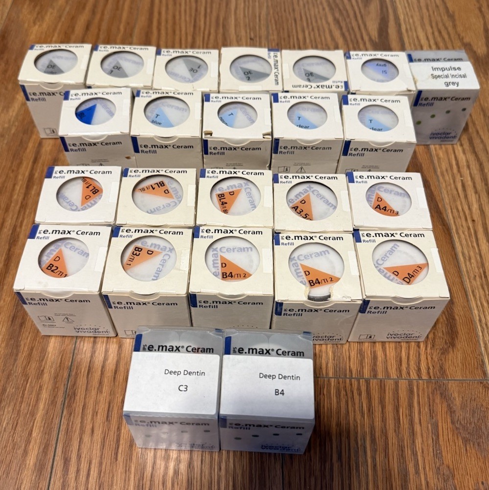eMax e.max Ceram Dentin Powder – 20g – Various Shades