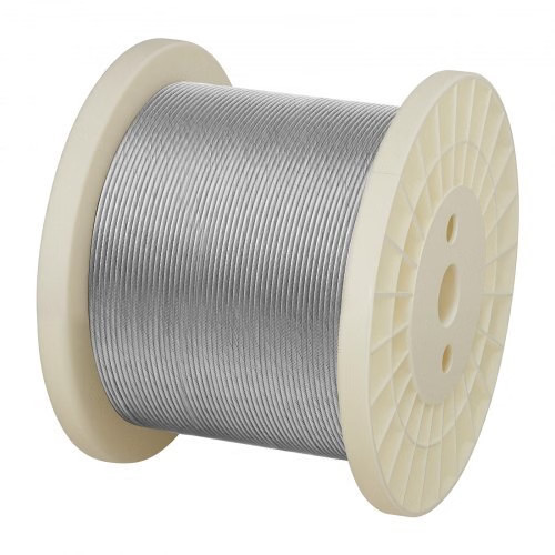 1/8 Inch Wire Rope, 500 ft Length, 316 Stainless Steel Wire Cable with Cutter, 1