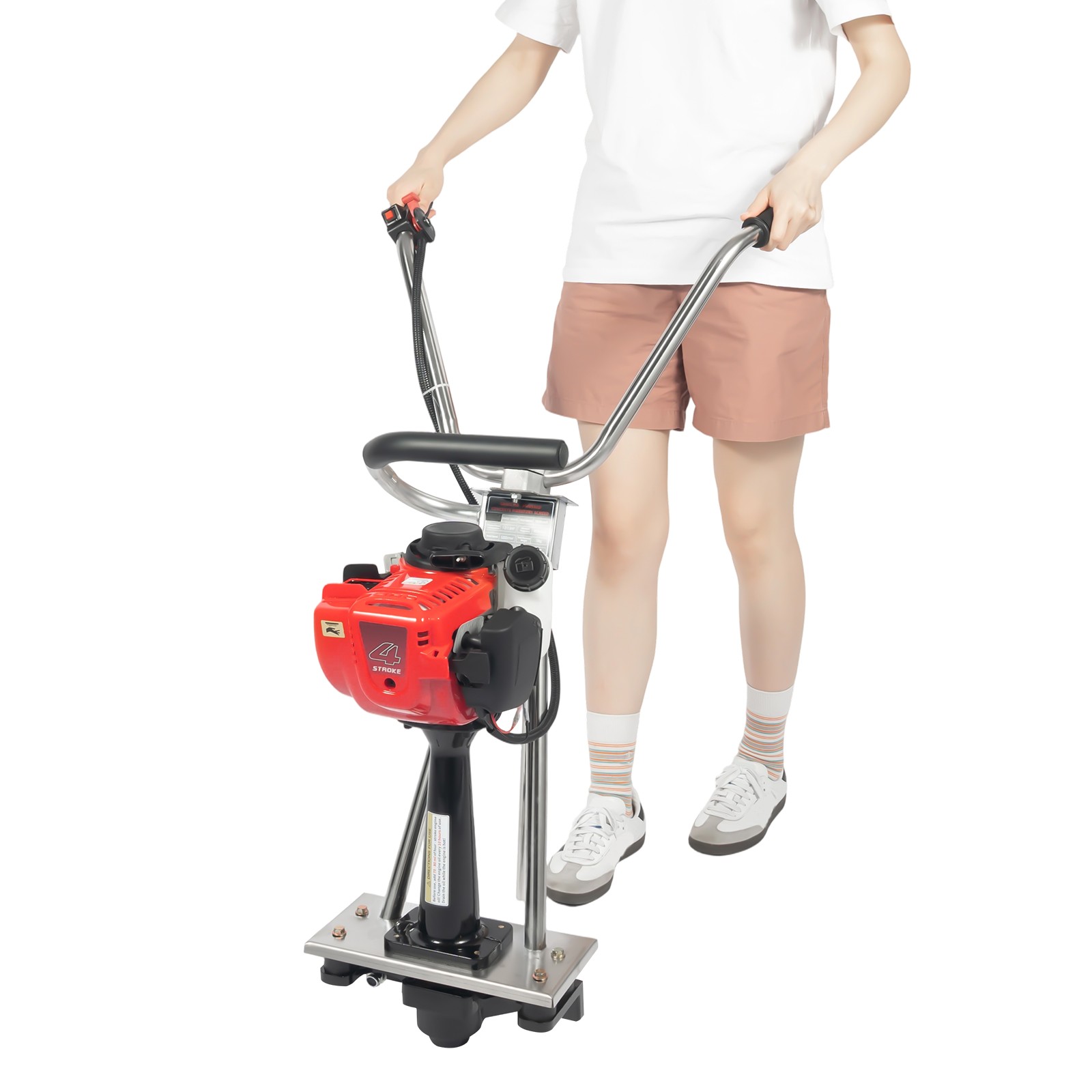 900W 4-Stroke Concrete Vibrating Machine 35.8CC Concrete Vibrating Machine